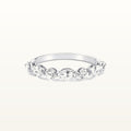 18K Gold Scalloped Diamond Ring in (1/4 ct. tw.)