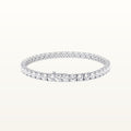 18K 9.00ctw Lab-Grown Diamond Tennis Bracelet